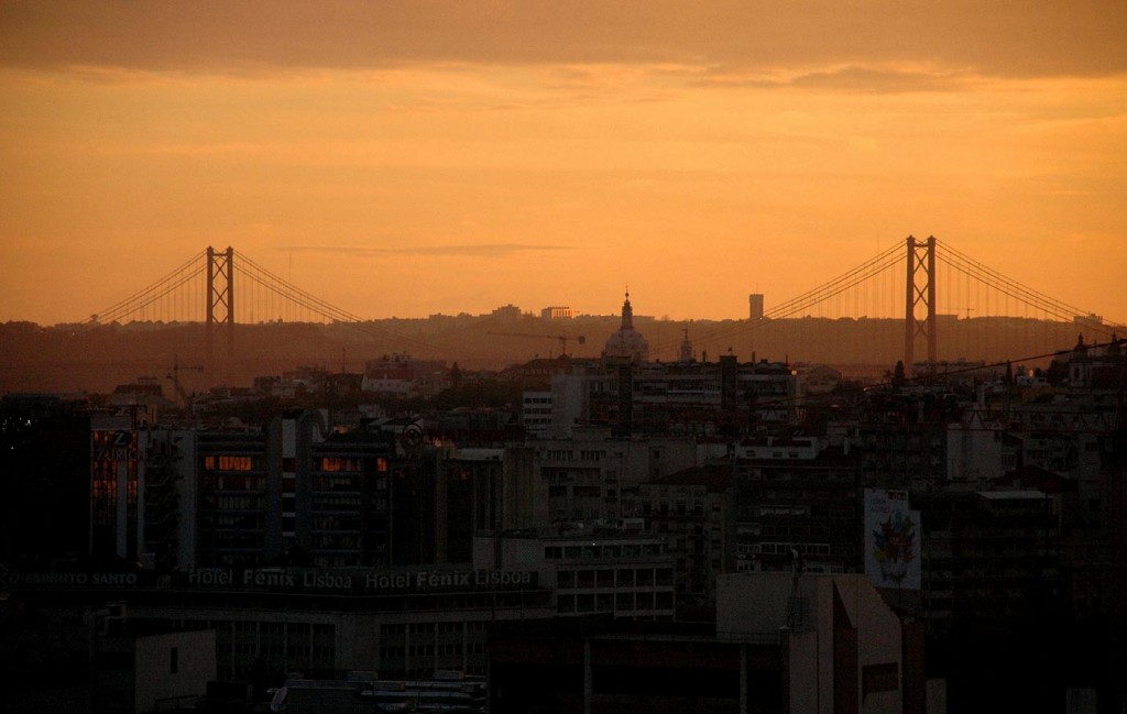 The small Lisbon and the big earthquake, View from above