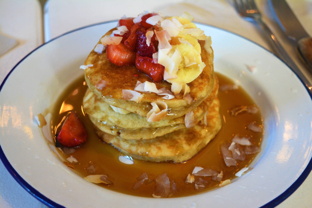 American pancakes at Bruch&Cake, Barcelona