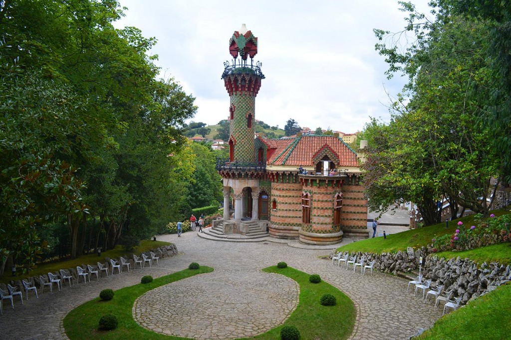 The caprice of Gaudí (El Capricho de Gaudí), Comillas, Cantabria