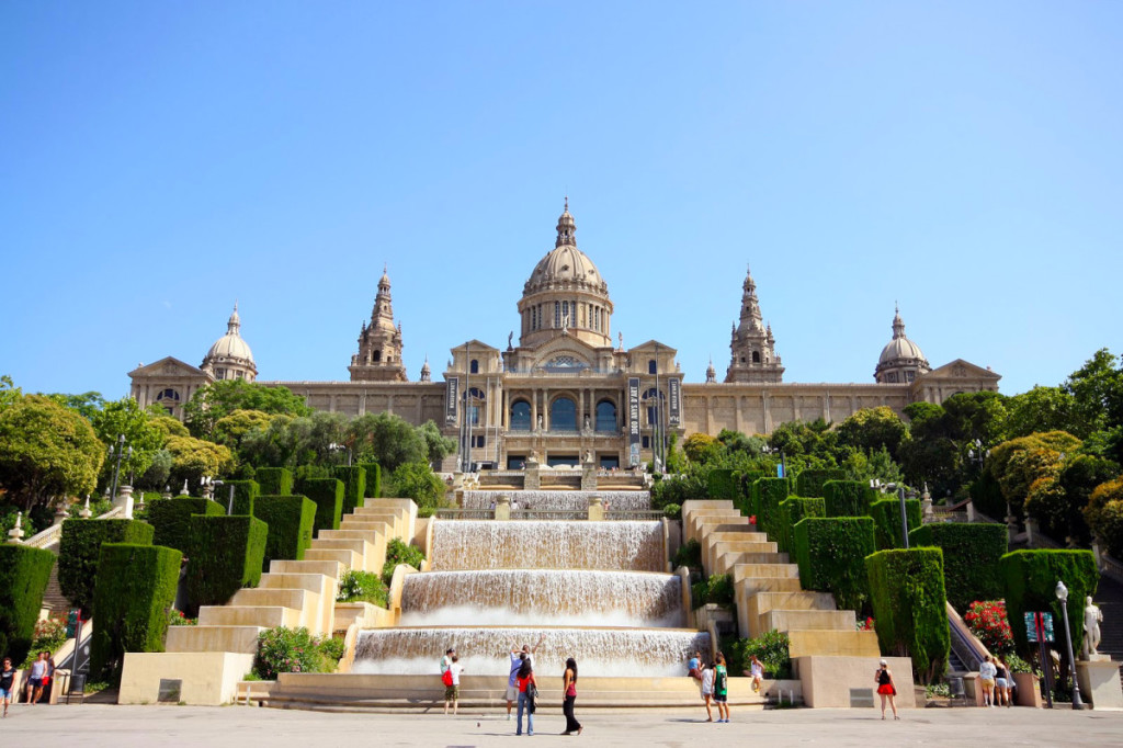 The National museum of Catalonian art, Barcelona.